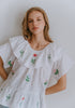 Posies Embroidered Top