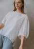 Pom Pom Chiffon Top